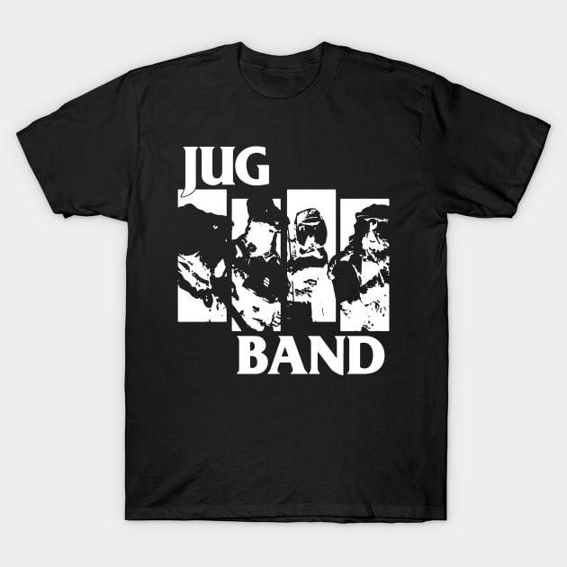 Coming up next... The Black Jug Flag Band! T-Shirt by ModernPop